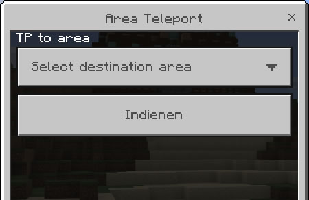 Select teleport destination